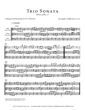 Trio Sonata in A major