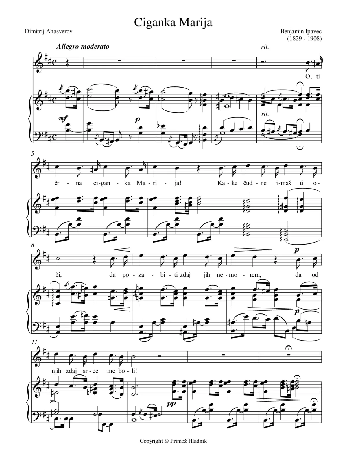 Ciganka Marija - Page 1