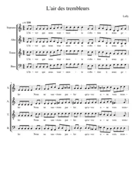 L'air des trembleurs Isis