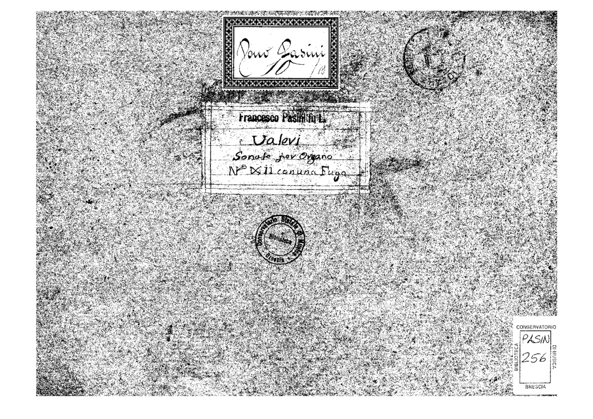 12 Organ Sonatas - Page 1