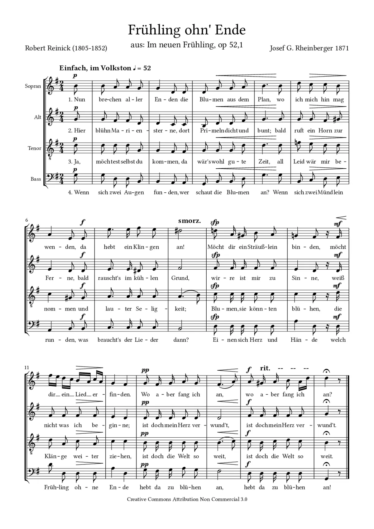 Frühling ohn' Ende - Page 1
