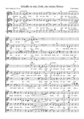 Schaffe in mir, Gott, ein reines Herze