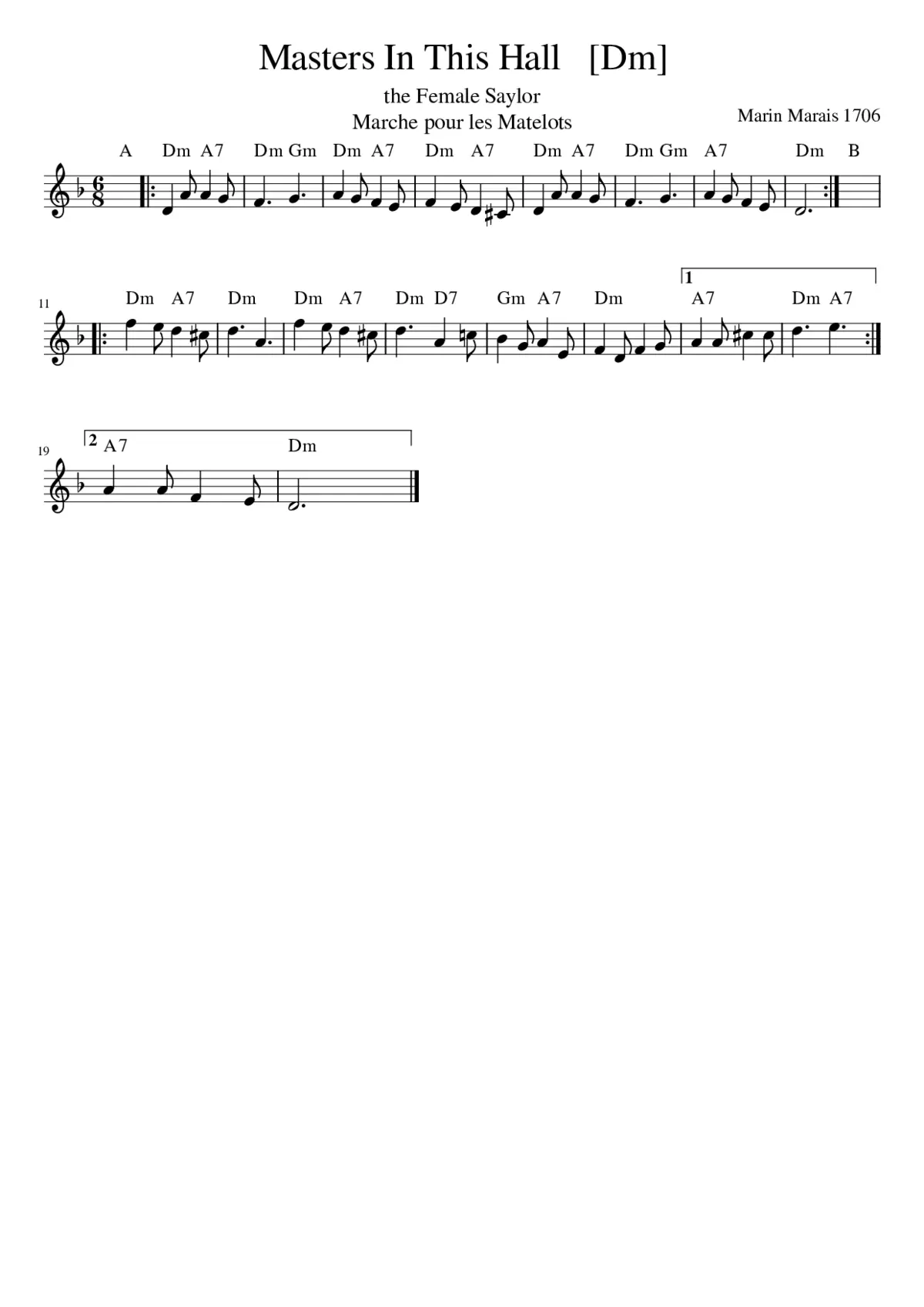 Masters in This Hall - Page 1