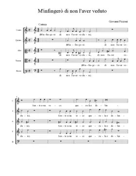 M'infingerò di non l'aver veduto