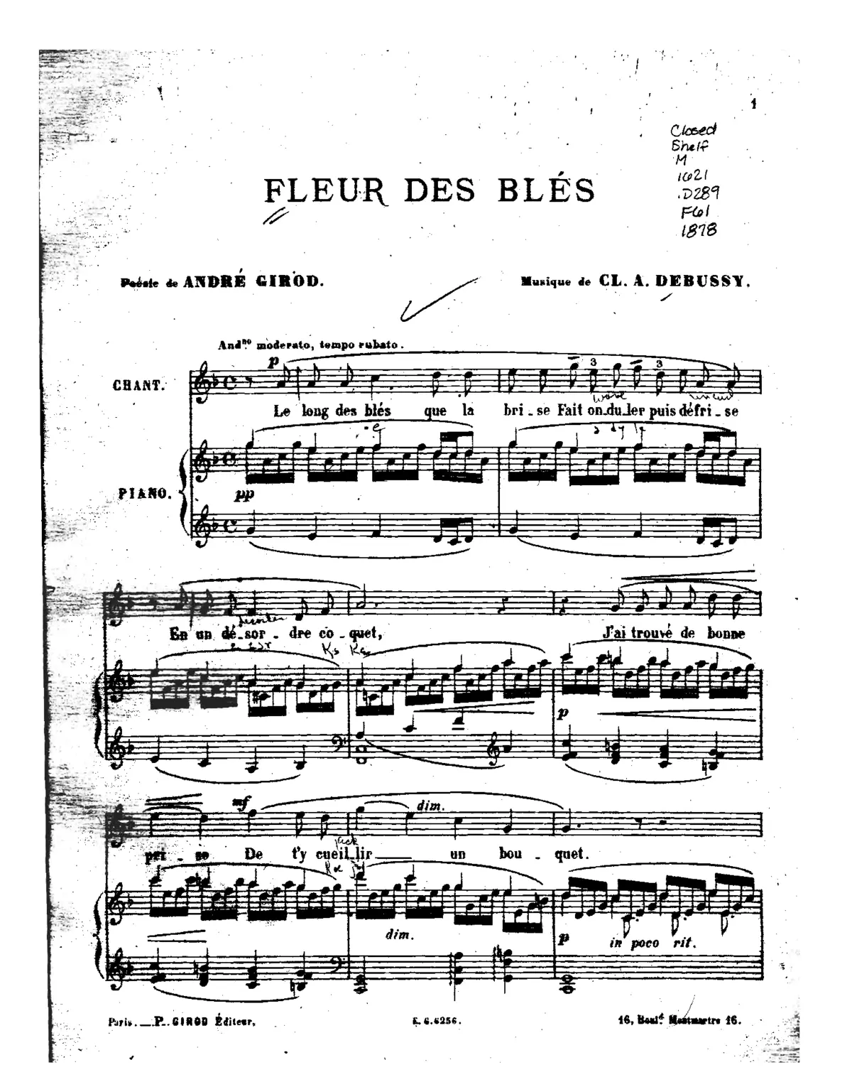 Fleur des blés - Page 1