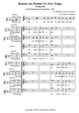 Beatus vir qui timet Dominum