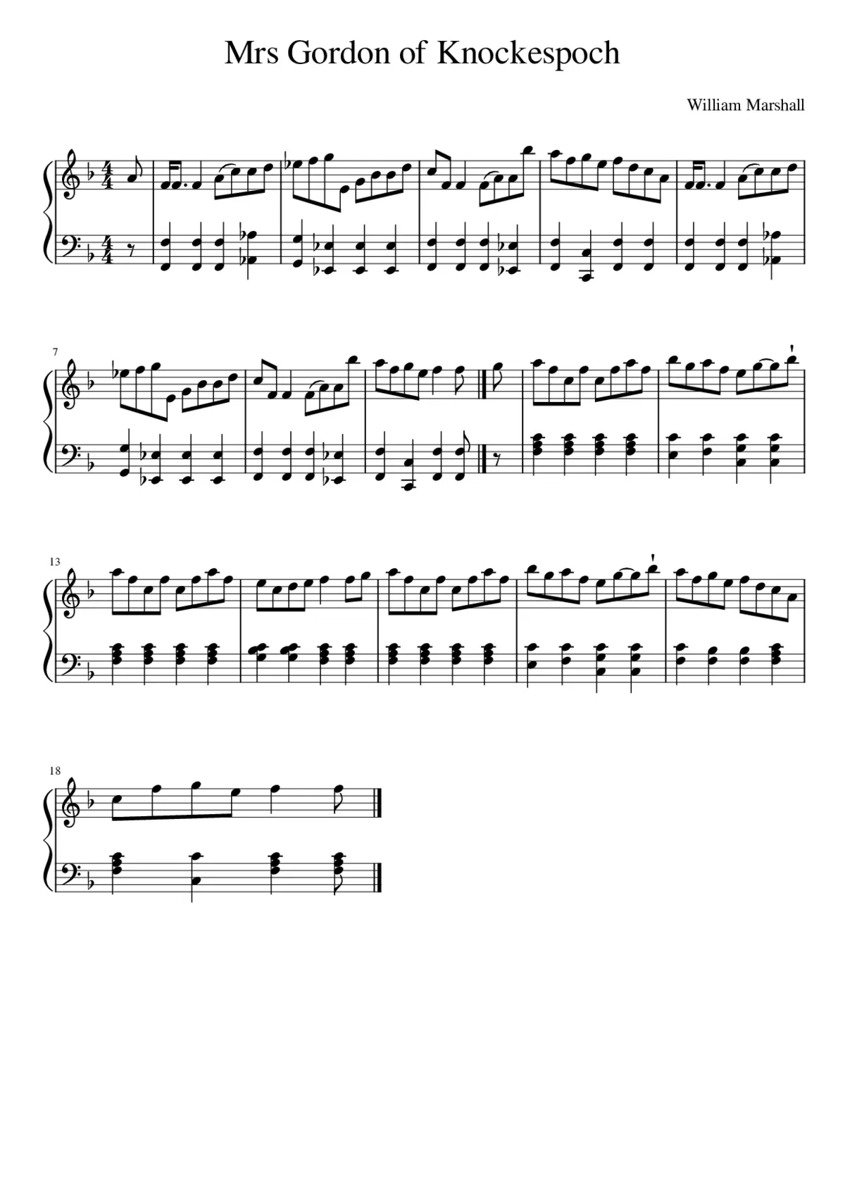 Mrs Gordon of Knockespoch - Page 1