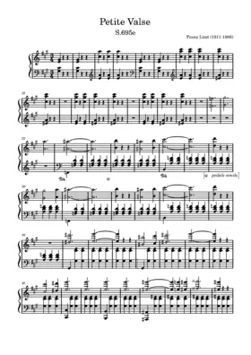 Petite Valse (Fragment)