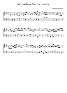 Miss Aubone Surtees Favorite