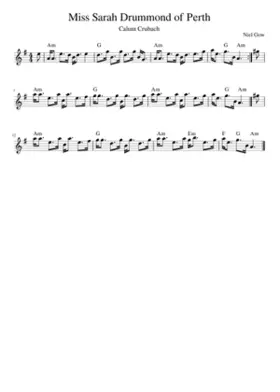 Miss Sarah Drummond of Perth