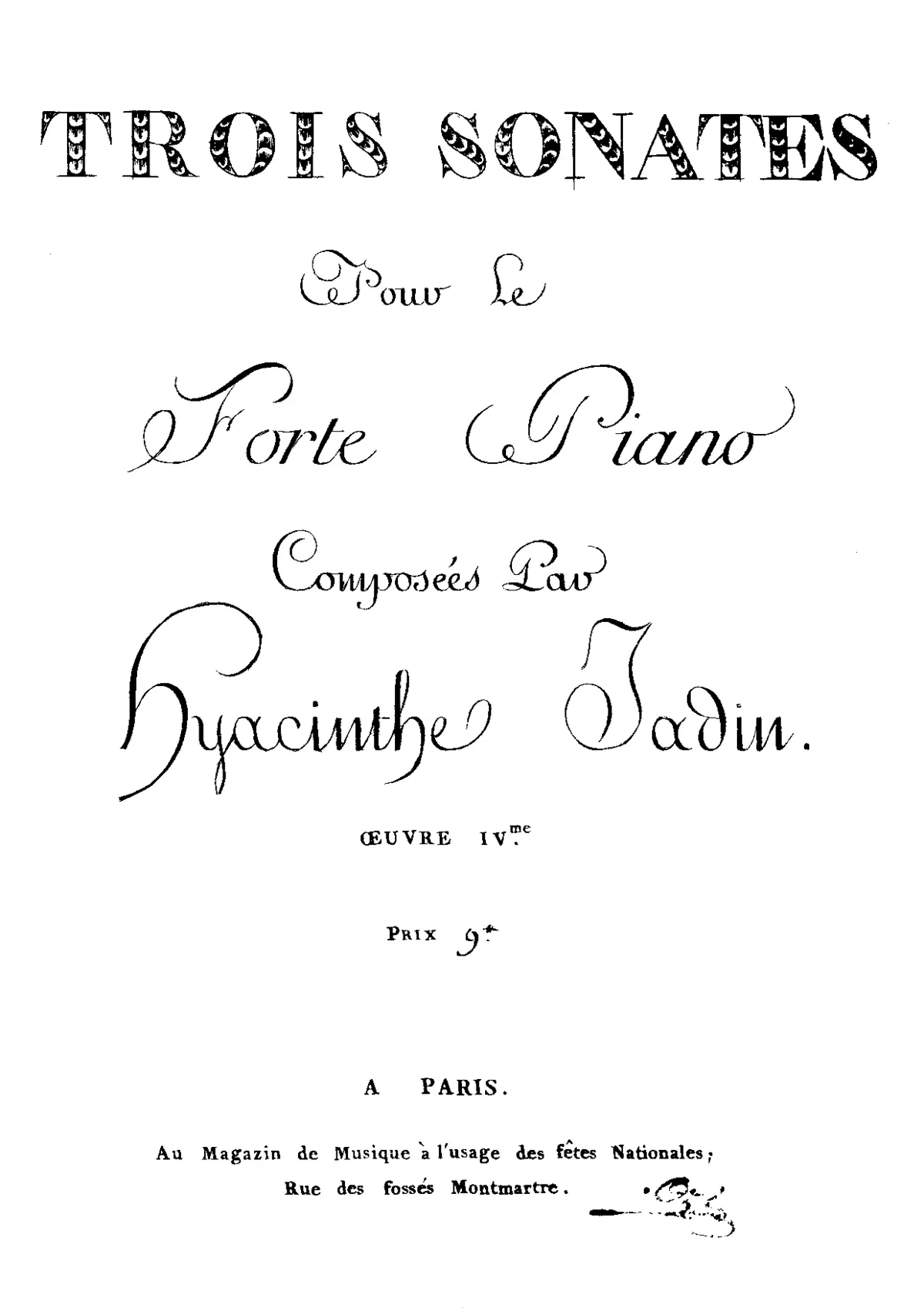 3 piano sonatas - Page 1