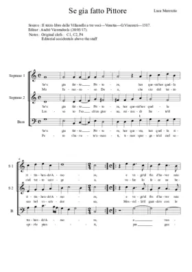 Se'n gia fatto Pittore