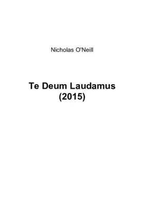 Te Deum laudamus