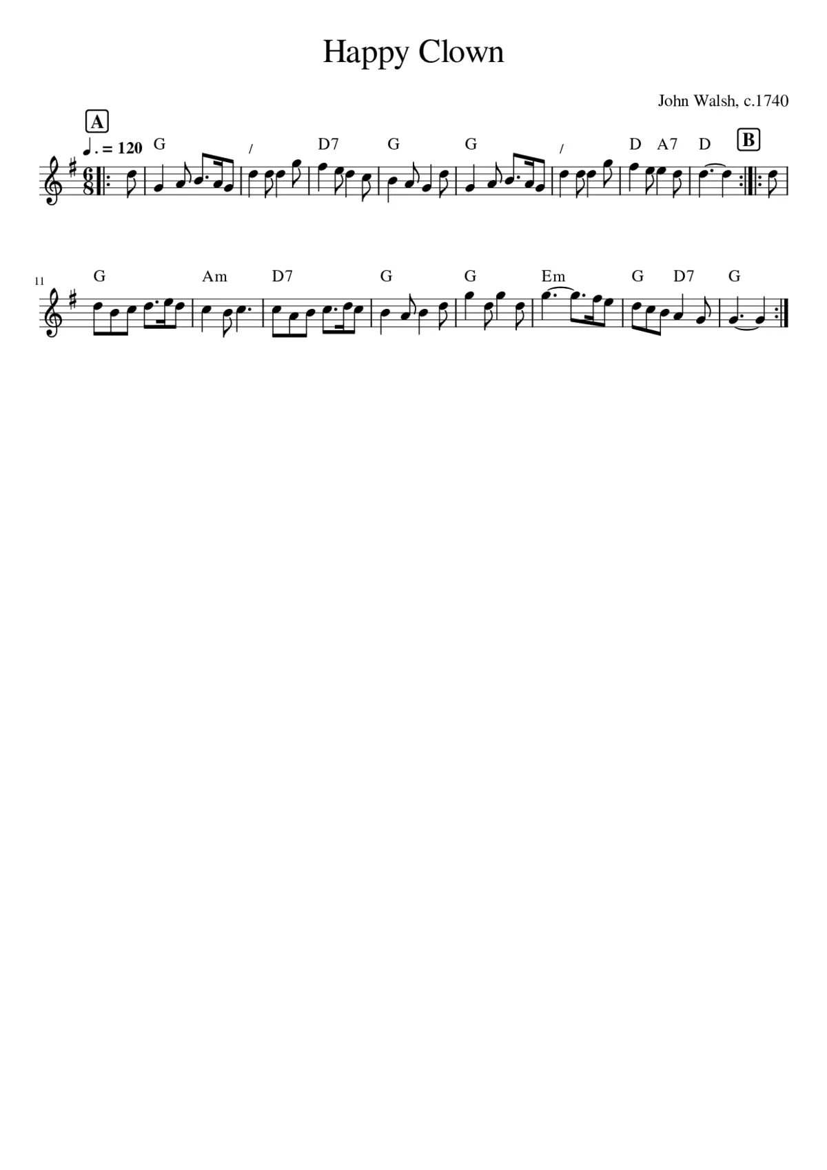 Happy Clown - Page 1