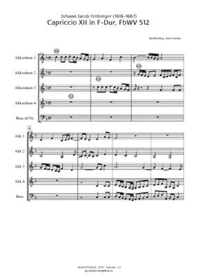 Capriccio XII in F major