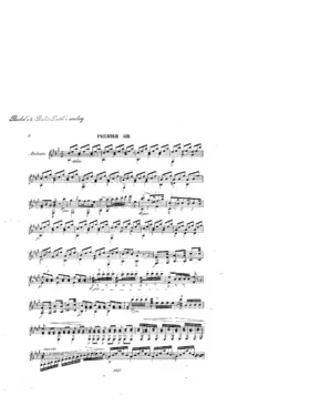 Deux Airs de Ballets de l'Opera 'Moise' de Rossini