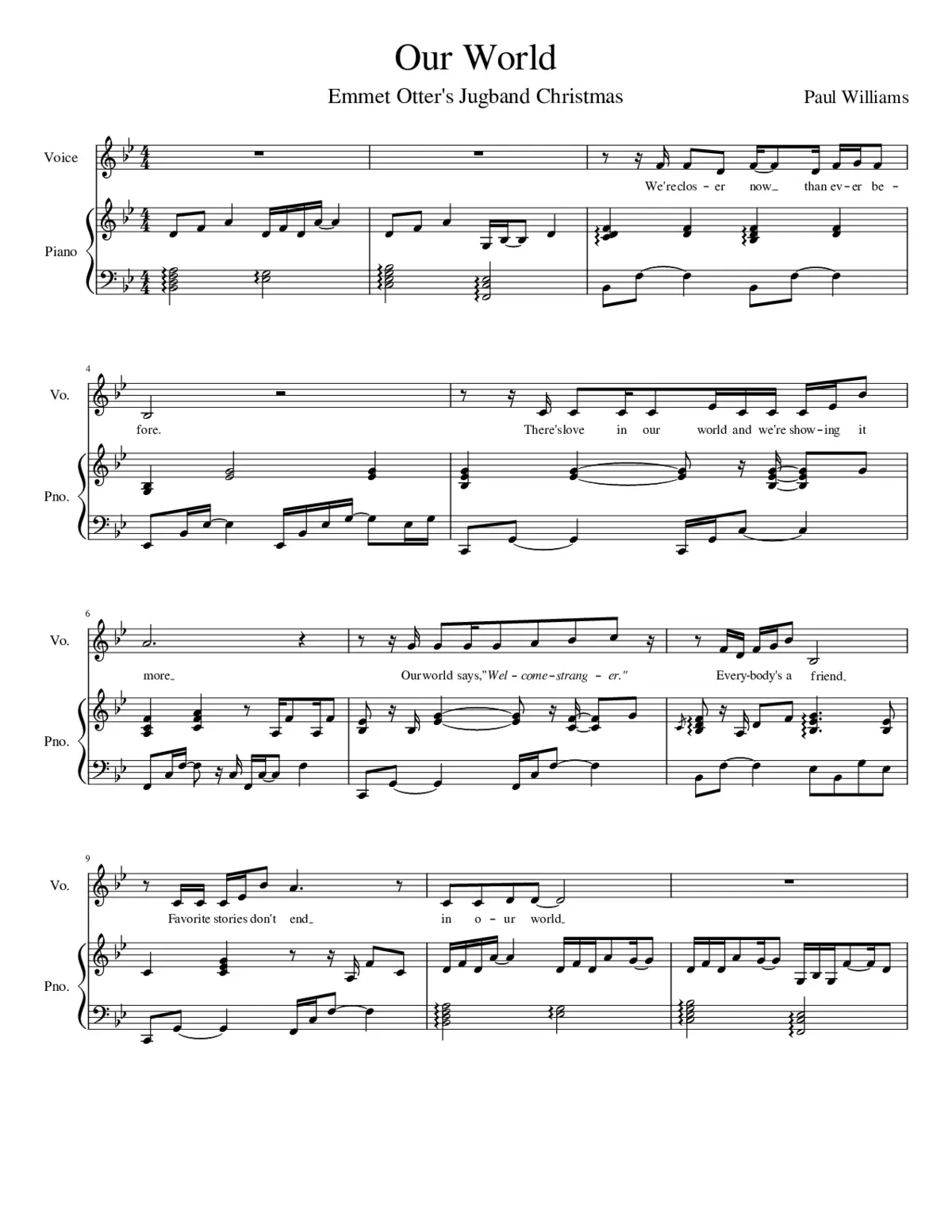 Emmet Otter's Jugband Christmas - Page 1