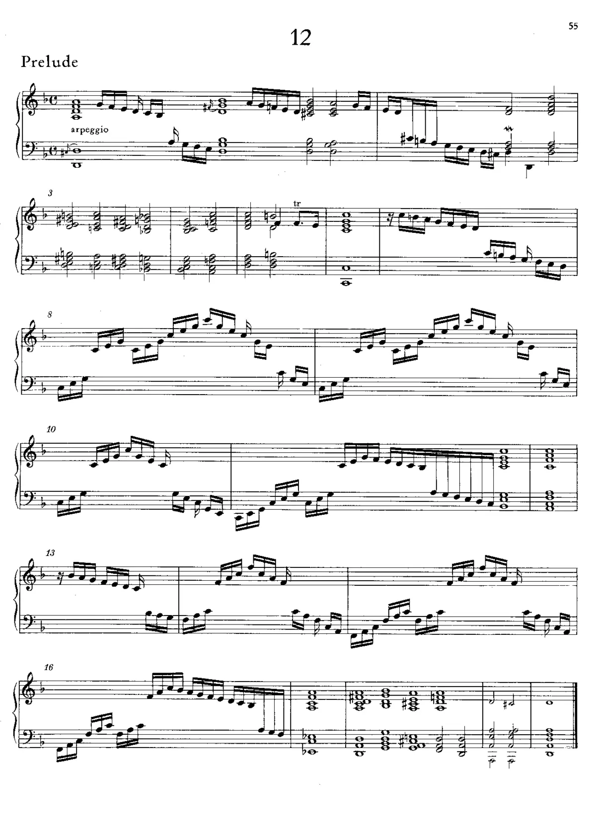 Prelude, HWV 562 - Page 1