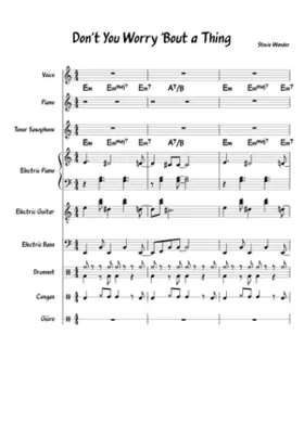 Don't you Worry Bout a Thing