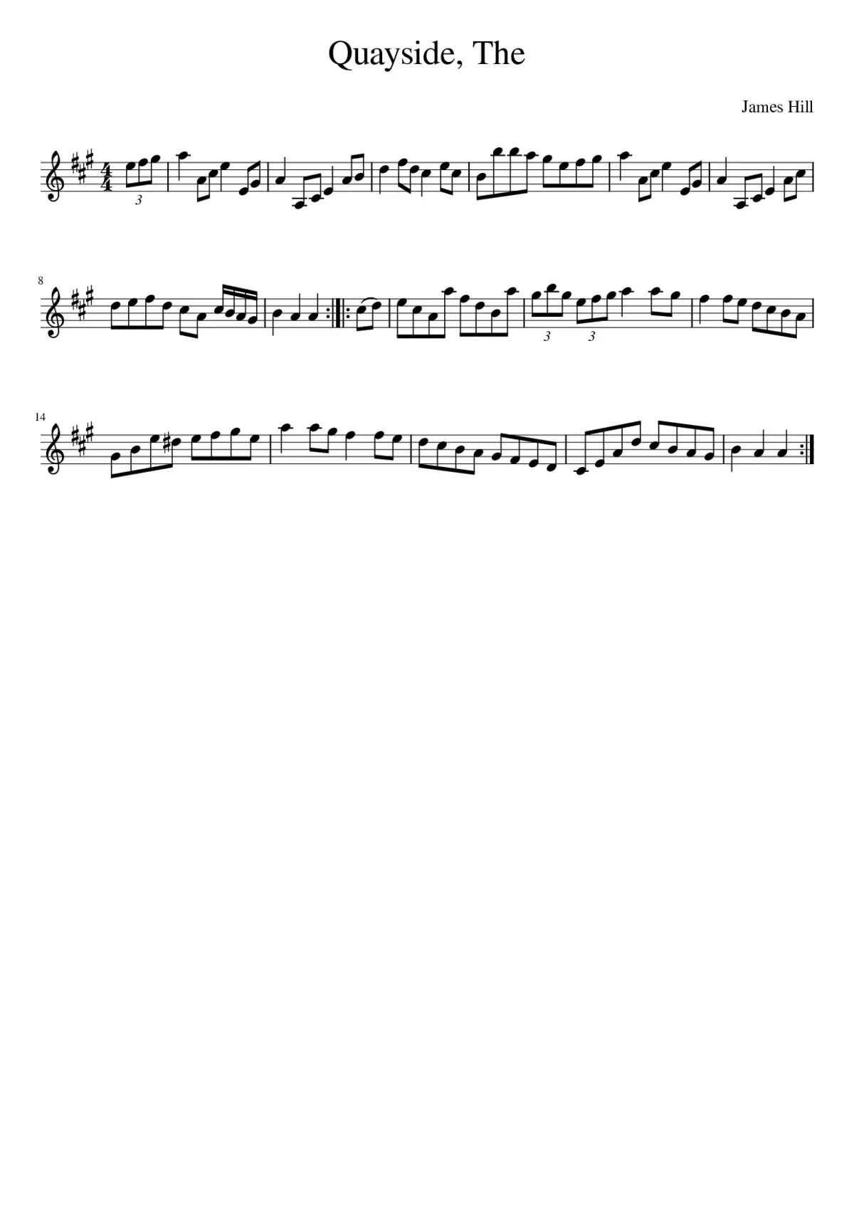The Quayside - Page 1