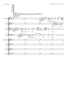 Singet dem Herrn ein neues Lied