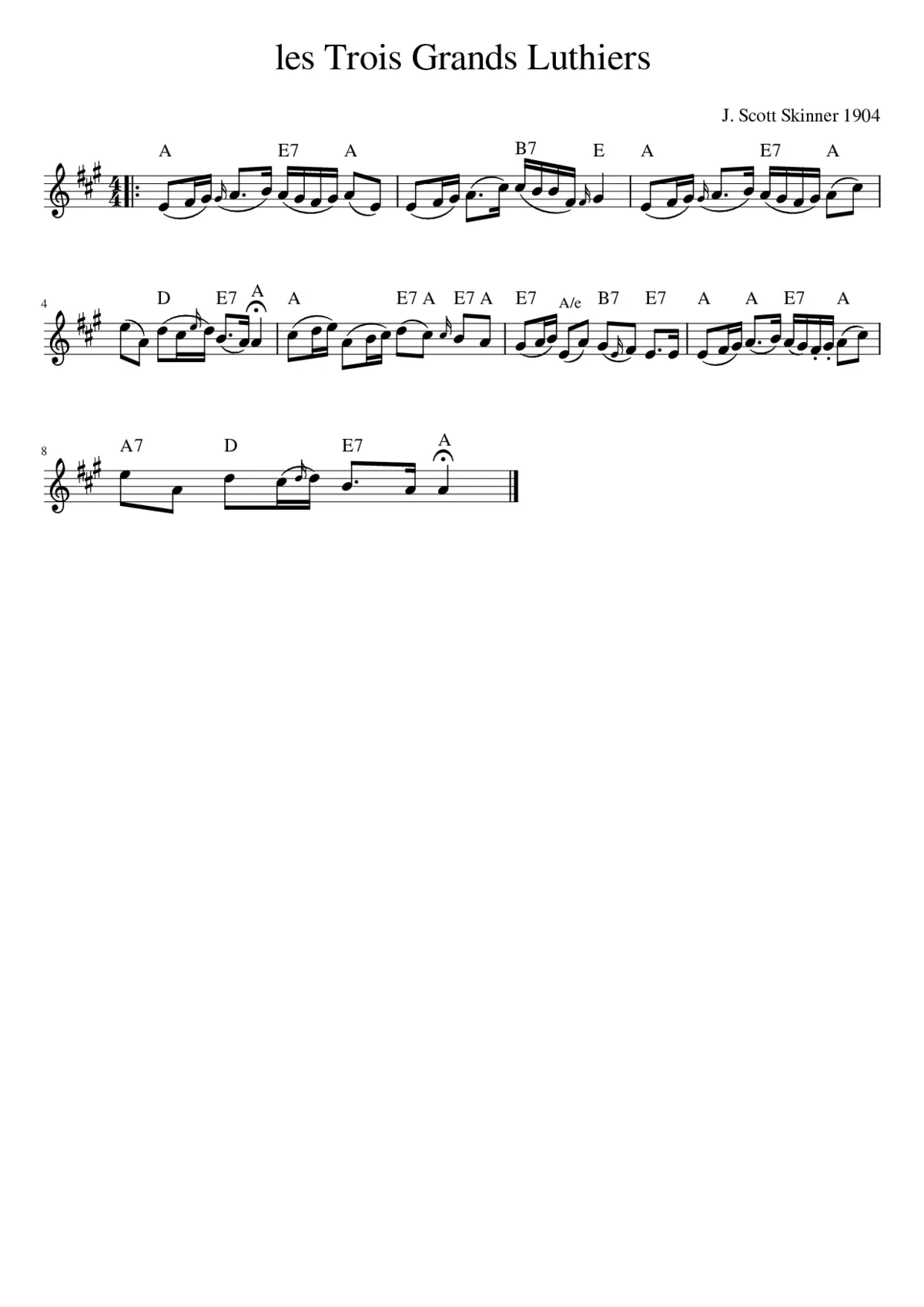 les Trois Grands Luthiers - Page 1