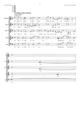 O dolce mio tesoro