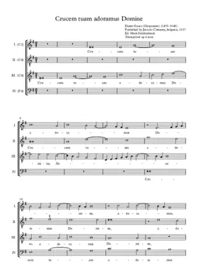 Crucem tuam adoramus Domine