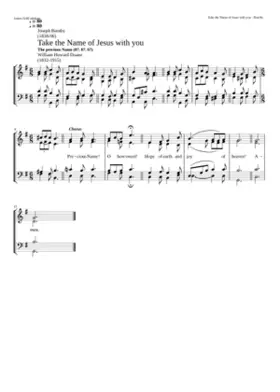 Take the Name of Jesus with you