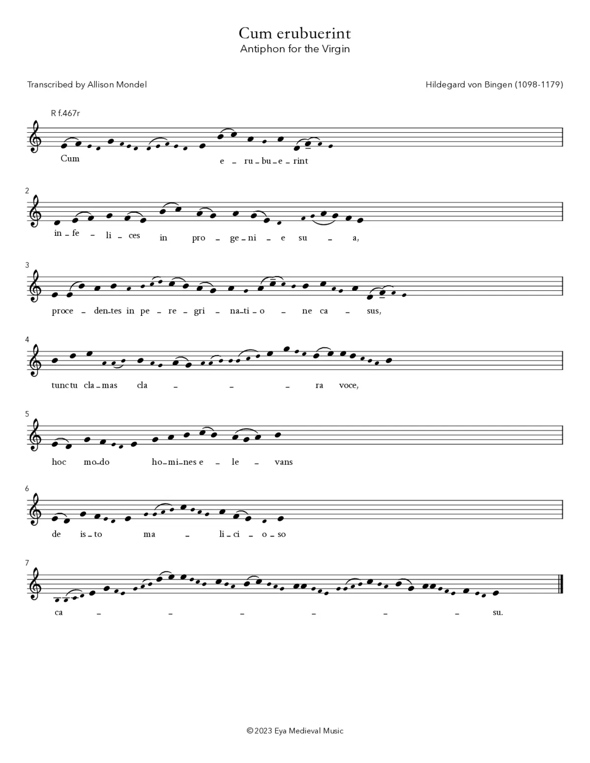 Cum erubuerint infelices - Page 1