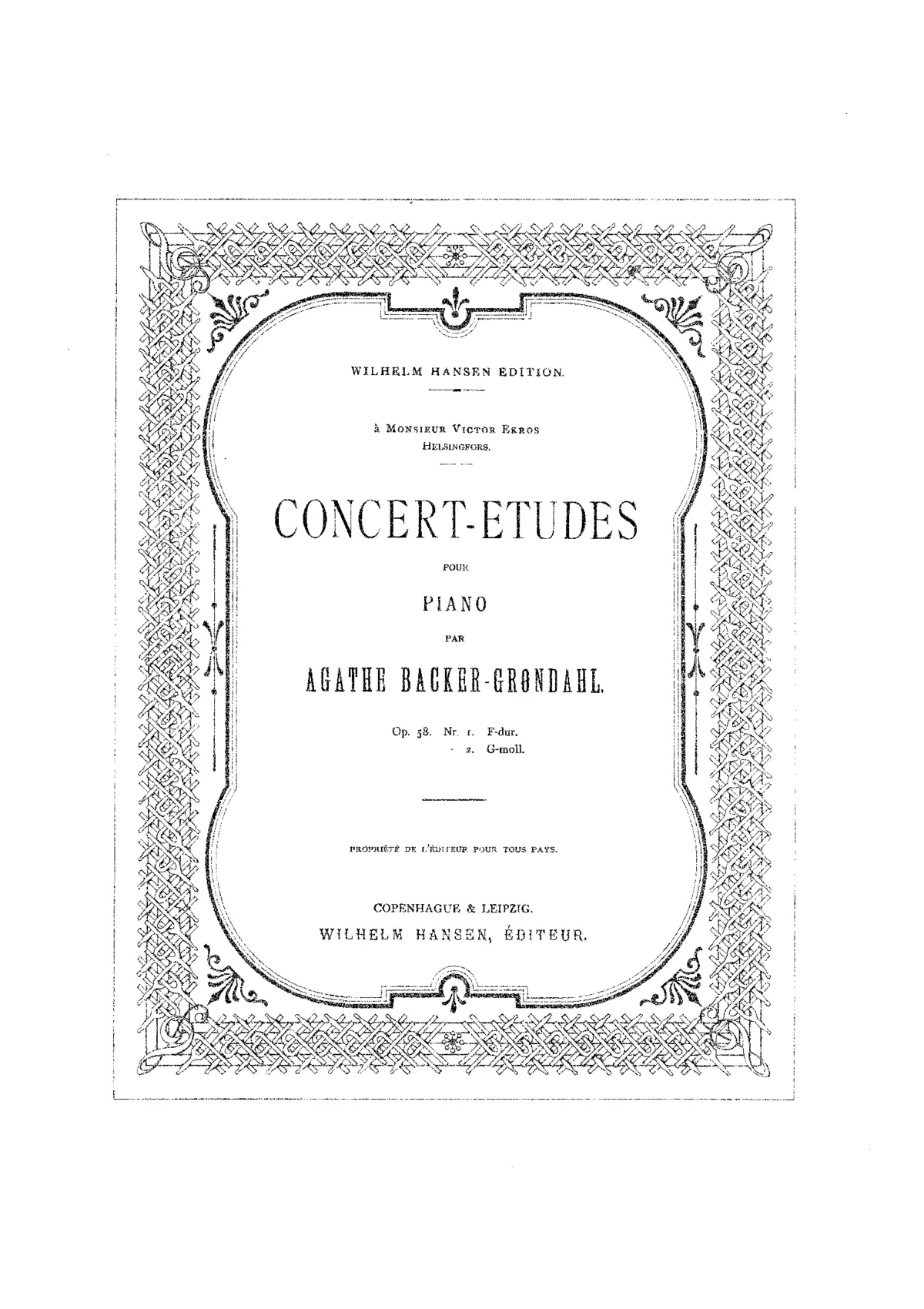 2 Concert-Etudes, Op. 58 - Page 1