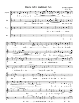 Hodie nobis coelorum