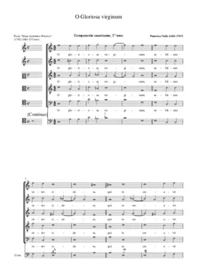 O gloriosa Virginum