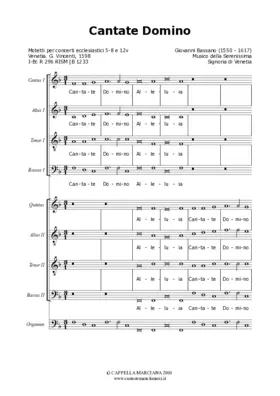Cantate Domino