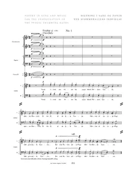 Poetry in Song and Music for the Inauguration of the Public Swimming Baths