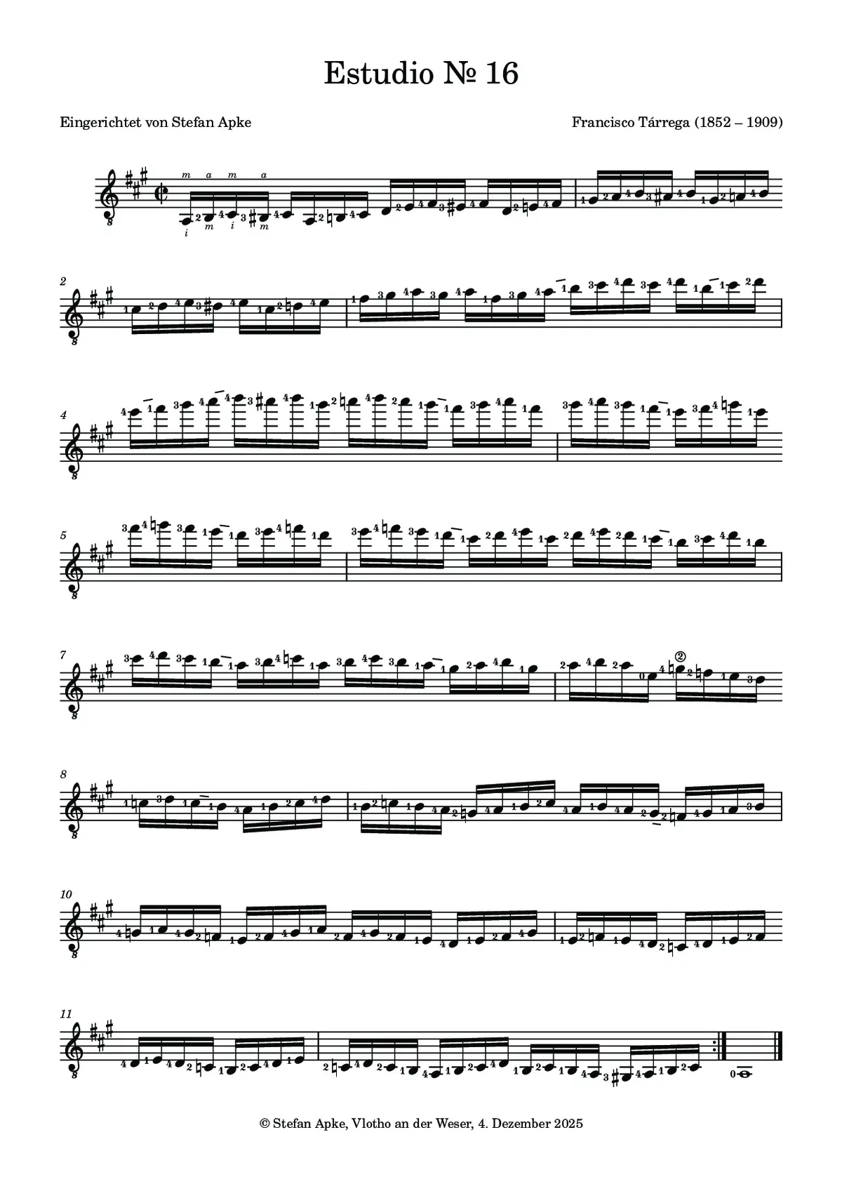 Estudio No.16 - Page 1