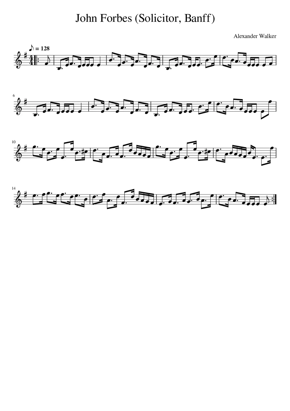 John Forbes (Solicitor Banff) - Page 1