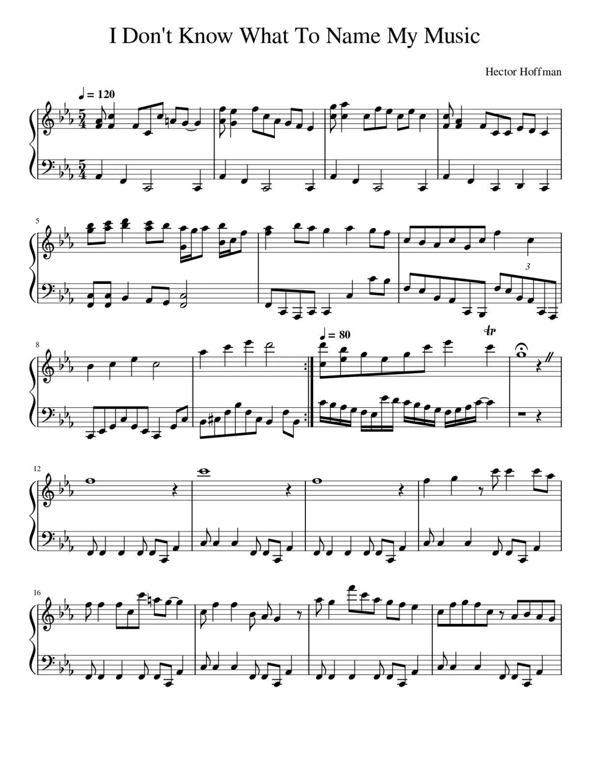 I Don't Know What To Name My Music - Page 1