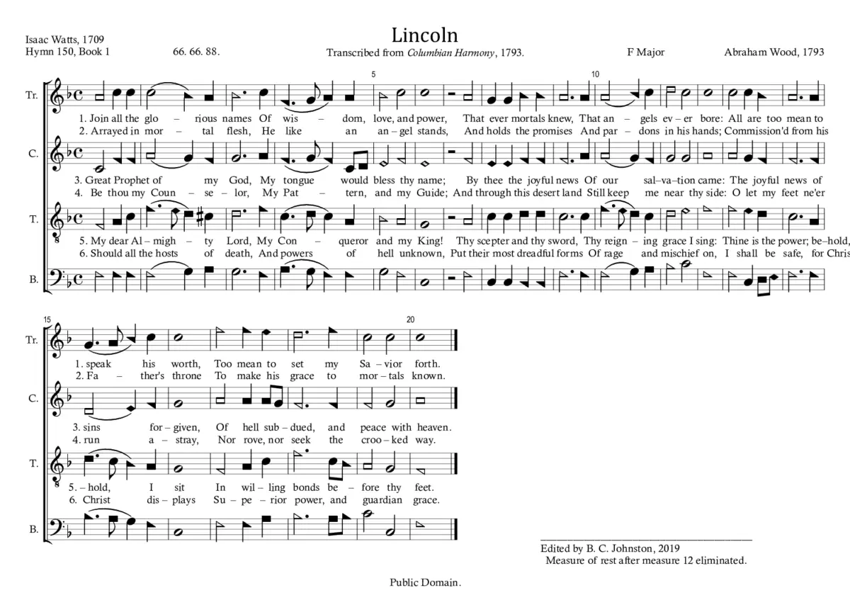 Lincoln - Page 1