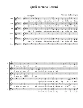 Quali saranno i carmi