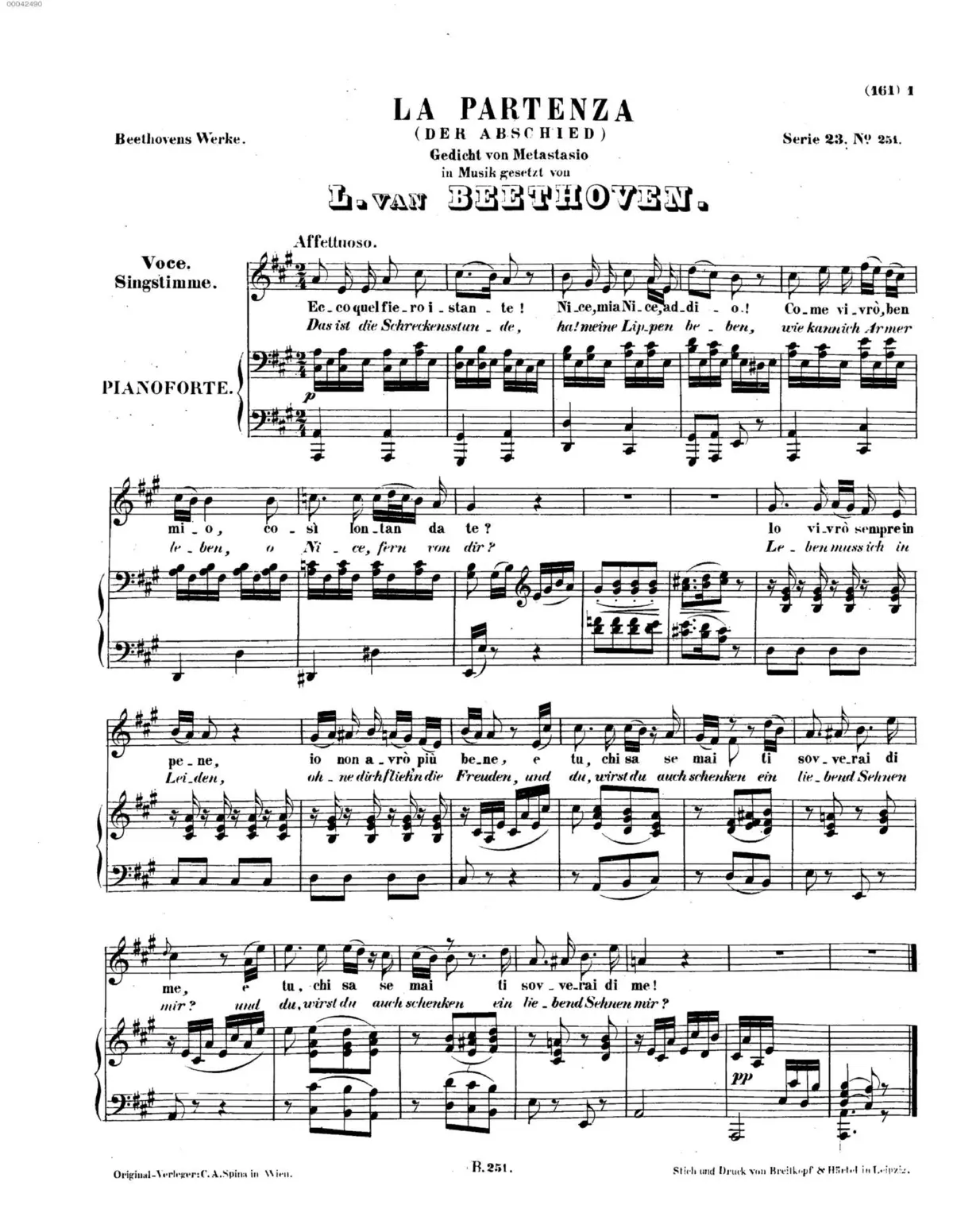 La Partenza - Page 1