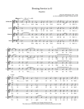 Evening Service in G