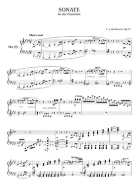 Piano Sonata No.23 Op.57