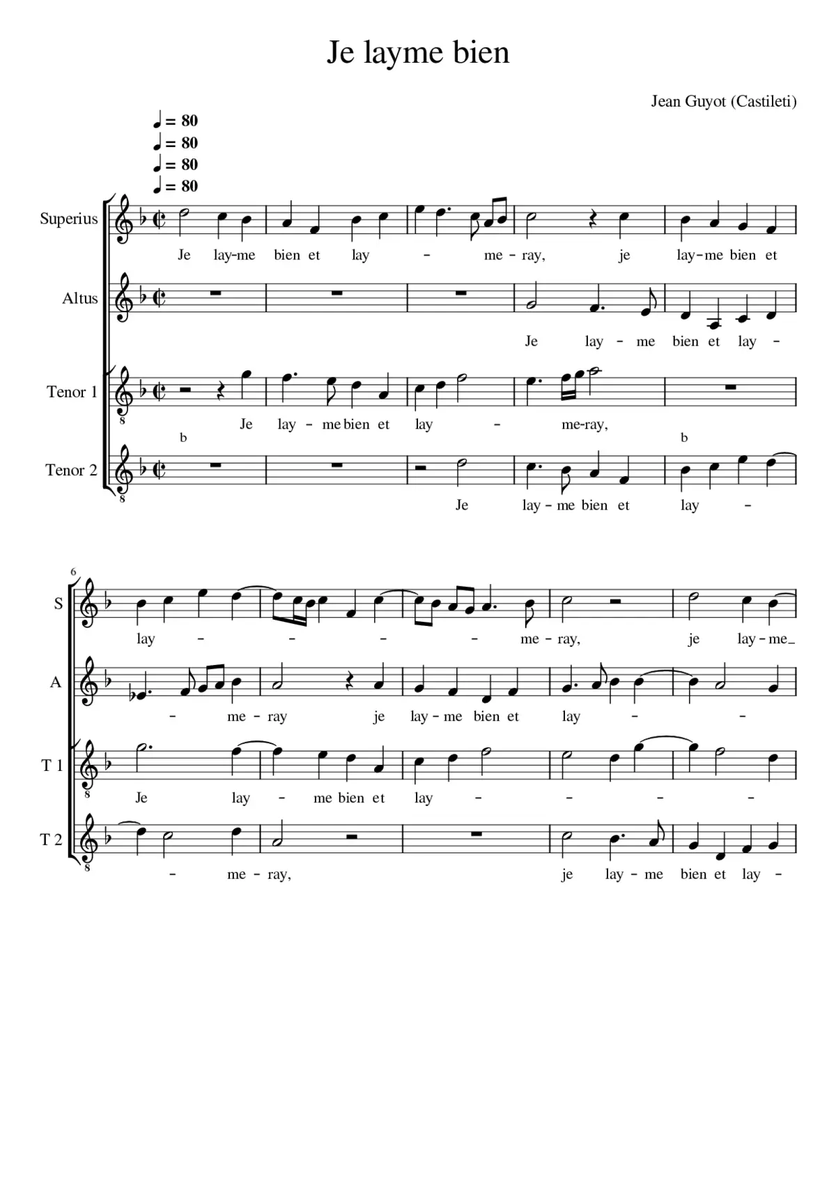 Je layme bien - Page 1