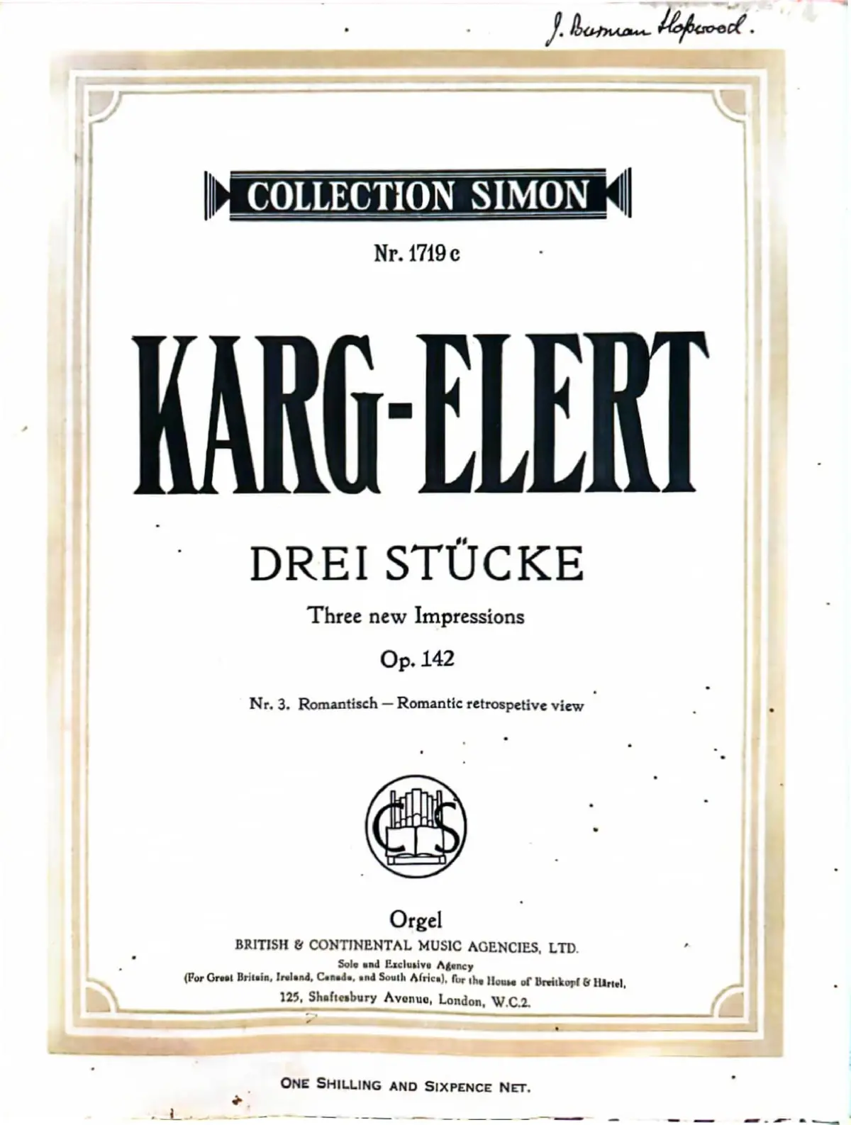 Drei Stücke - Page 1