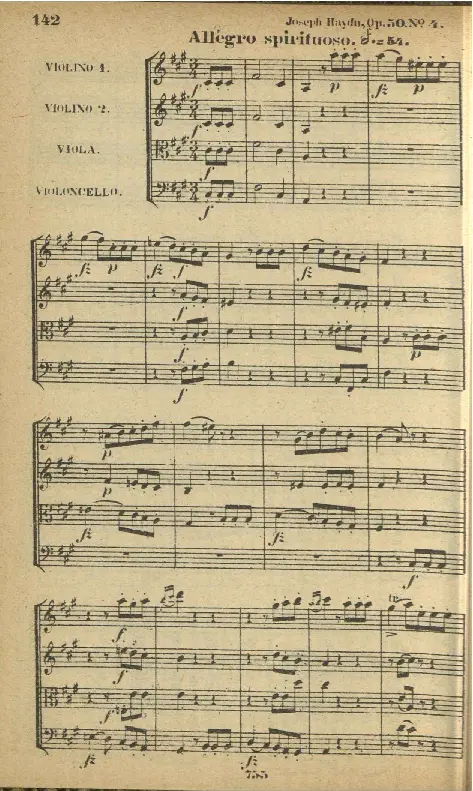 String Quartet in F-sharp minor - Page 1