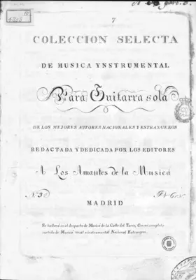 Bolero for 2 Guitars