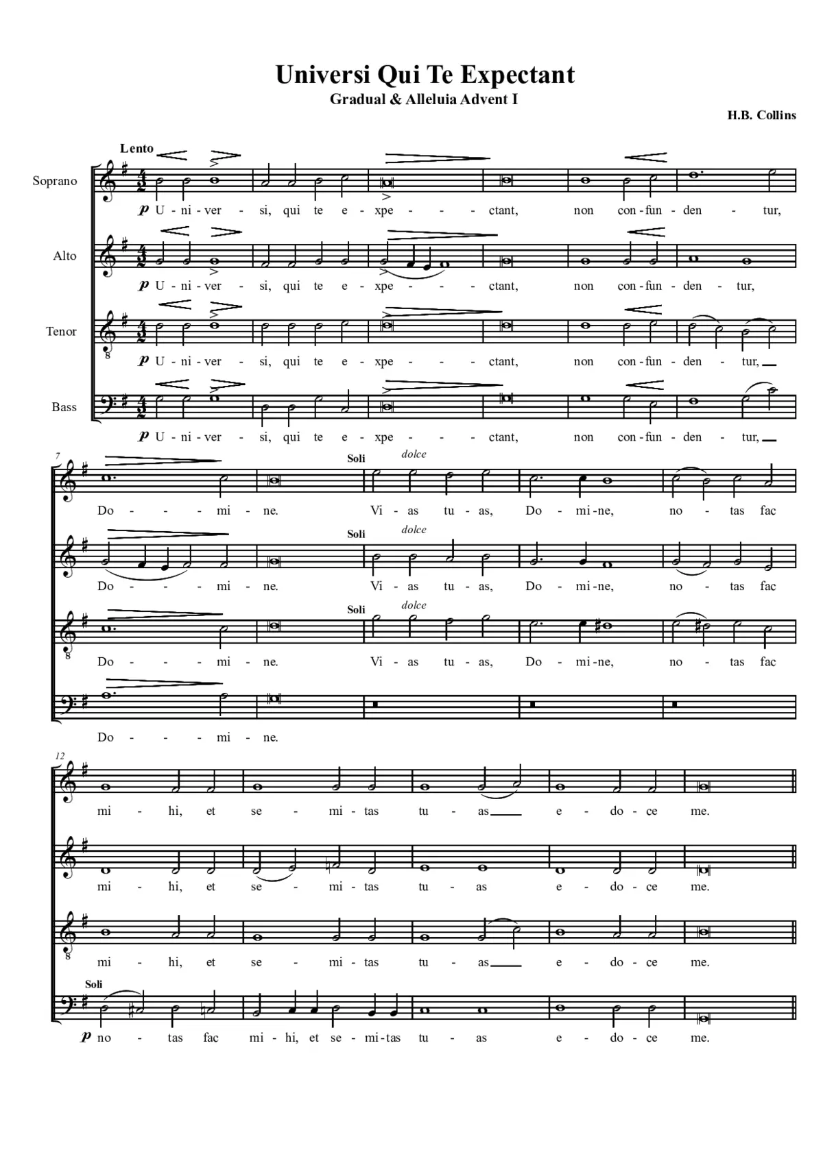 Advent I Gradual & Alleluia - Page 1