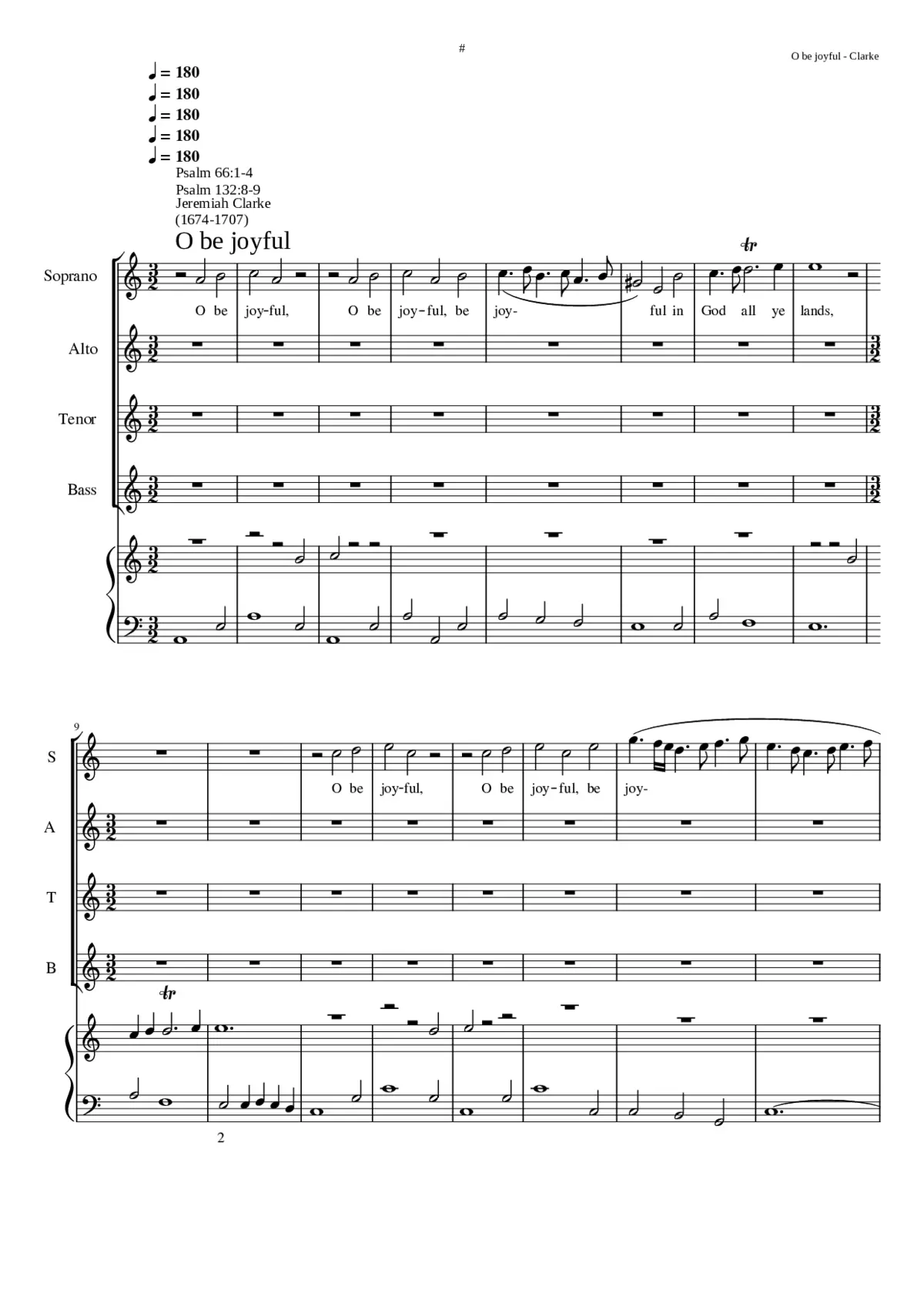 O be joyful - Page 1