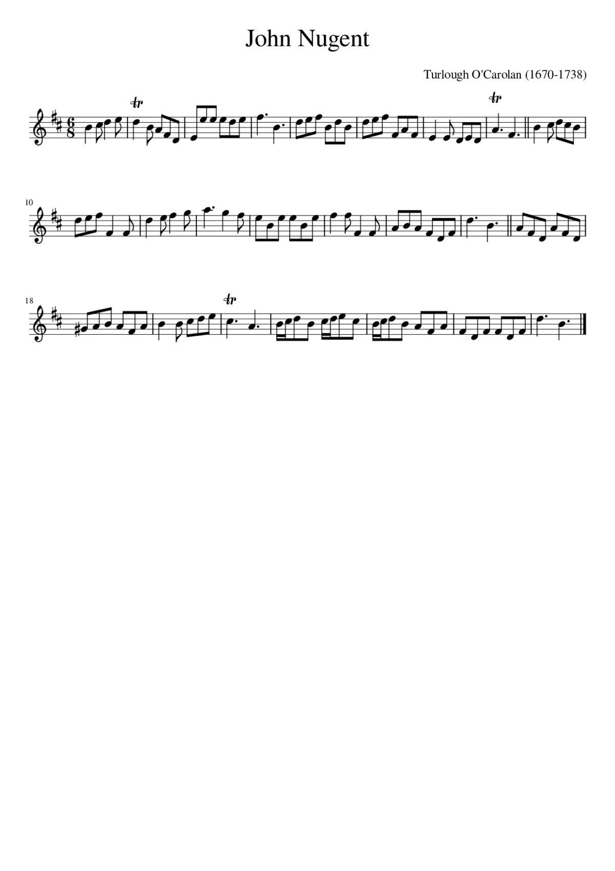 John Nugent - Page 1